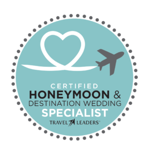 certifed honeymoon and destination wedding specialist travel leaders