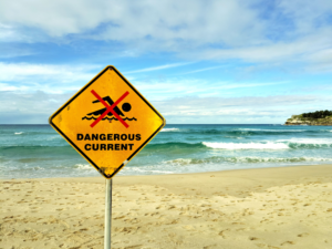 Surf warning