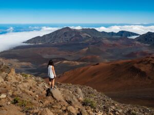 Hiking Haleakala