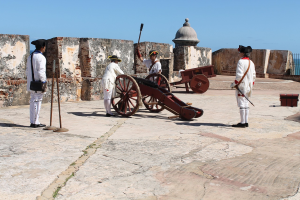 cannon at puerto rico fort