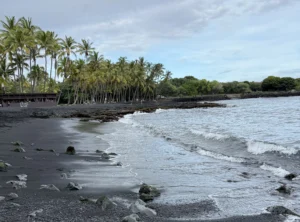 Black Sand Beach Big island